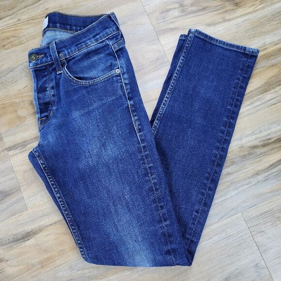 ☔️🔸️Hudson Blue Blake Slim Straight Jeans Size 8 - Picture 2 of 12